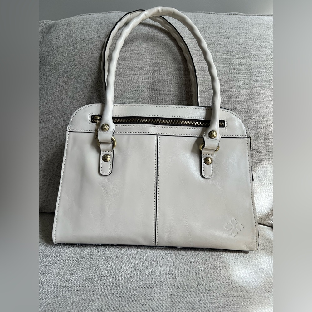 Patricia Nash Leather Calvi Satchel